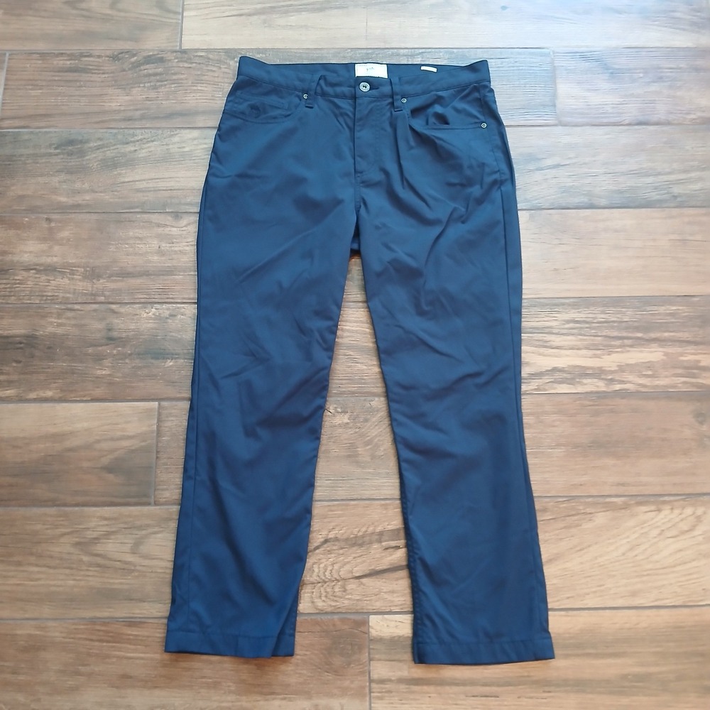 Southern Tide Pants Mens 32x25 (Hemmed) Blue Golf Nylon‎ Stretch Performance